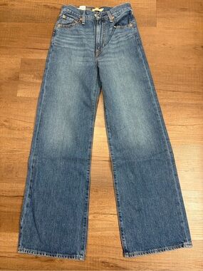 Levi's Wide-Leg Blue Denim Jeans - High Rise